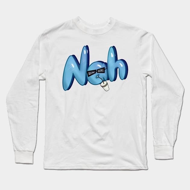 Nah Long Sleeve T-Shirt by AUDREYHELLADOPE